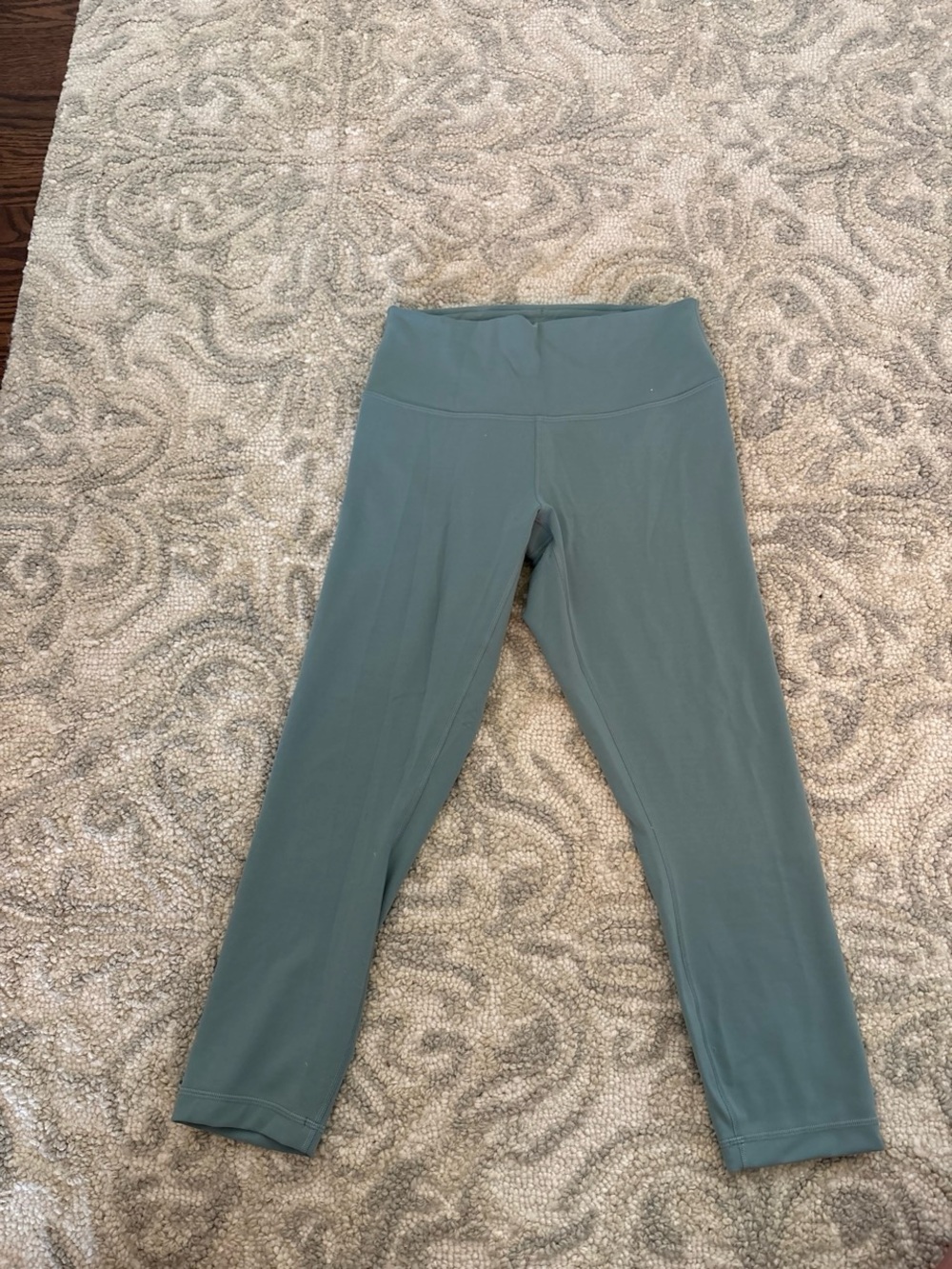 Lululemon High-Rise Teal Leggings - Picture 2 of 5